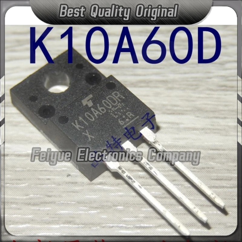 5PCS-20PCS  K10A60D  TK10A60D K10A60DR TO-220F 600V 10A Best Quality Imported Original