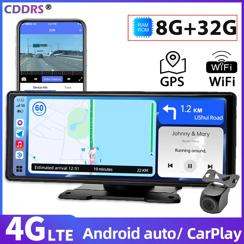 4G Lte Dash Cam Gps… - image