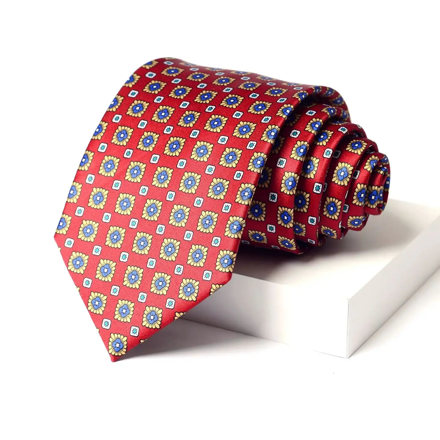 cravatta-da-uomo-di-alta-qualita-in-stile-retro-con-sfondo-rosso-vino-e-motivo-floreale-blu-ideale-come-accessorio-per-camicie-da-cerimonia-o-per-un-look-casual-larghezza-8-cm