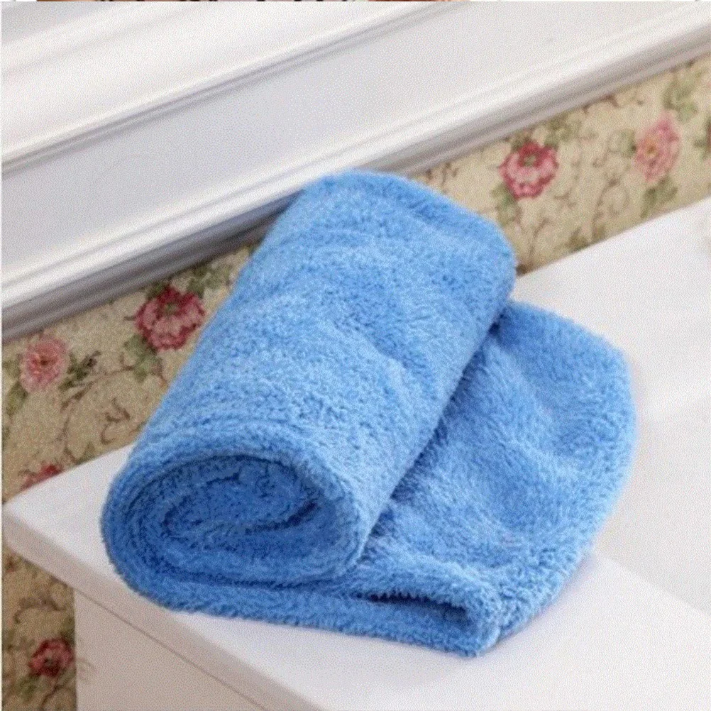 2 قطعة غطاء تجفيف الشعر منشفة ماصة التفاف زر سريع الجفاف الشعر خفيفة الوزن المنزل السفر استخدام منشفة التجفيف السريع #5