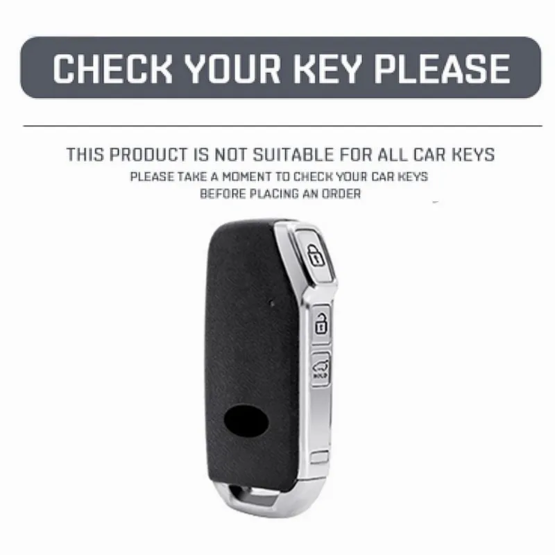 Leather Car Key Case Cover Shell Fob For KIA Sportage R GT Stinger Sorento Ceed Cerato Forte Niro Soul Telluride Protector
