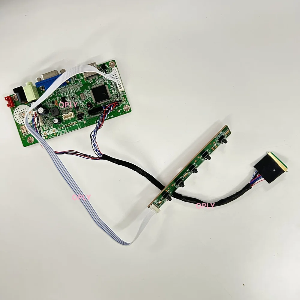 HDMI-Compatible VGA 58C Controller board  for LTN140AT07 LTN140AT07-H01 1366X768 LED panel screen 14