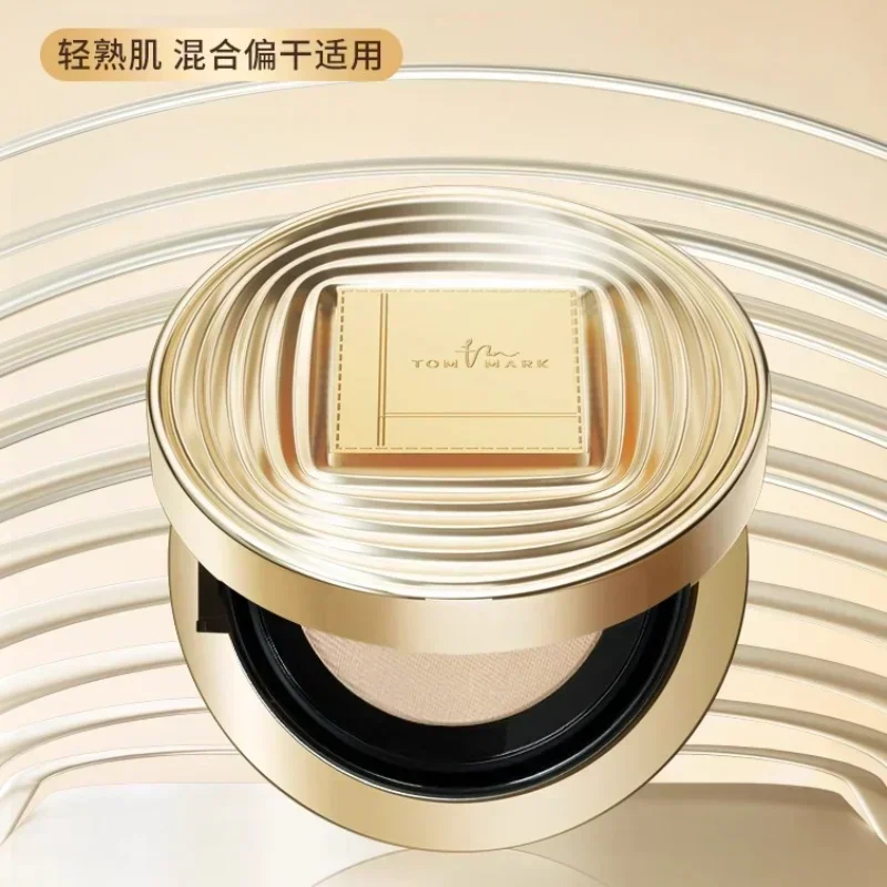 TOMMARK Time Cordyceps Air Cushion Foundation BB Cream Long-Lasting Coverage Concealer Moisturizing Whitening Makeup Cosmetics