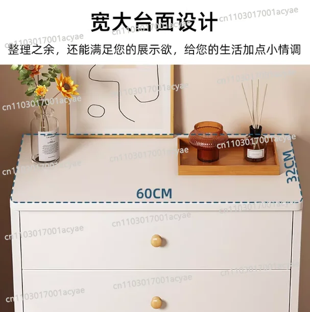 Large Capacity 5-Drawer Chest Unit - Floor Standing with Removable Dust-Proof Cover for Versatile Storage in Bedrooms, Closets