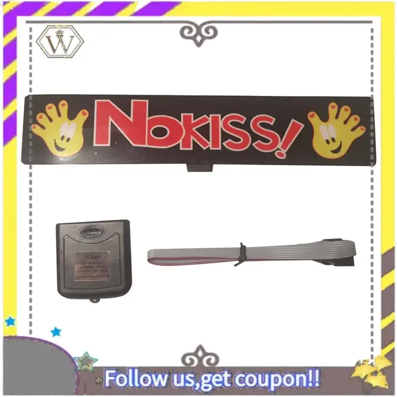 

ABXV-Nokiss светящаяся панель, светоизлучающее окно, гоночный автомобиль, наклейка на лобовое стекло, декоративные светодиодные детали