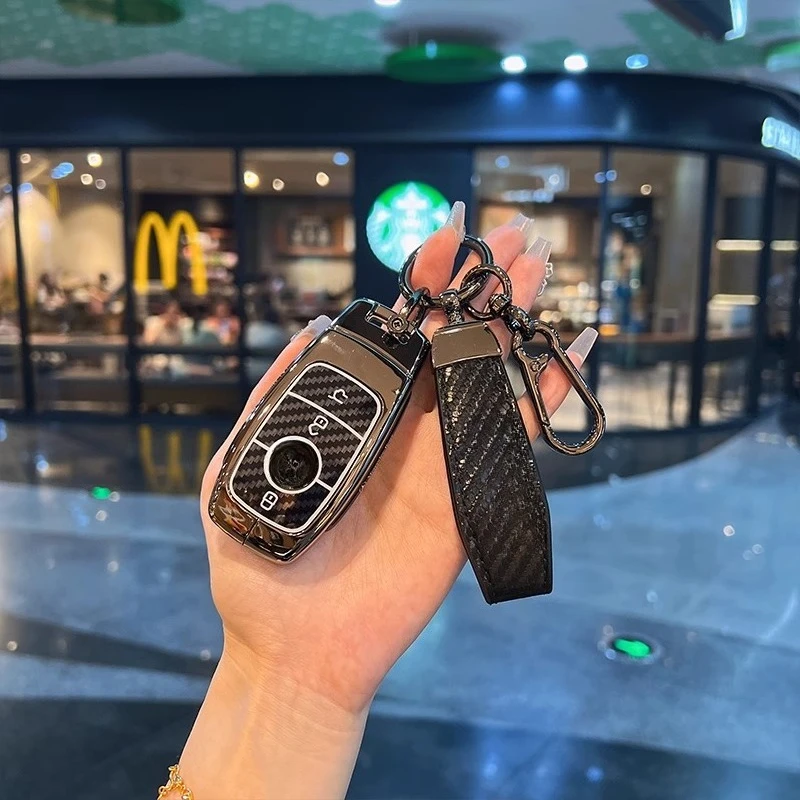 Подходит для Mercedes Benz E300L, защитный чехол для ключей C260L, новый корпус зарядки класса A C-Class E-Class A200L GLC300/GLE/GLA