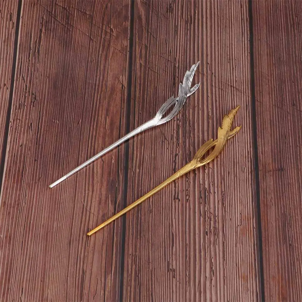 مجوهرات الشعر أزياء ريشة الفتيات النساء الزفاف الشعر عصا الطيور الشعر شوكة دبوس الشعر