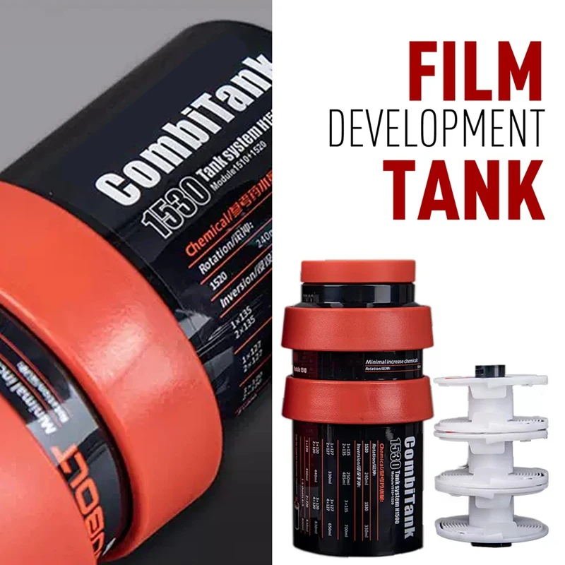 Film Development Tank Electric Rolling Bracket Automatic Processing Machine Camera Accessories Photography Equipment [Dpss51]