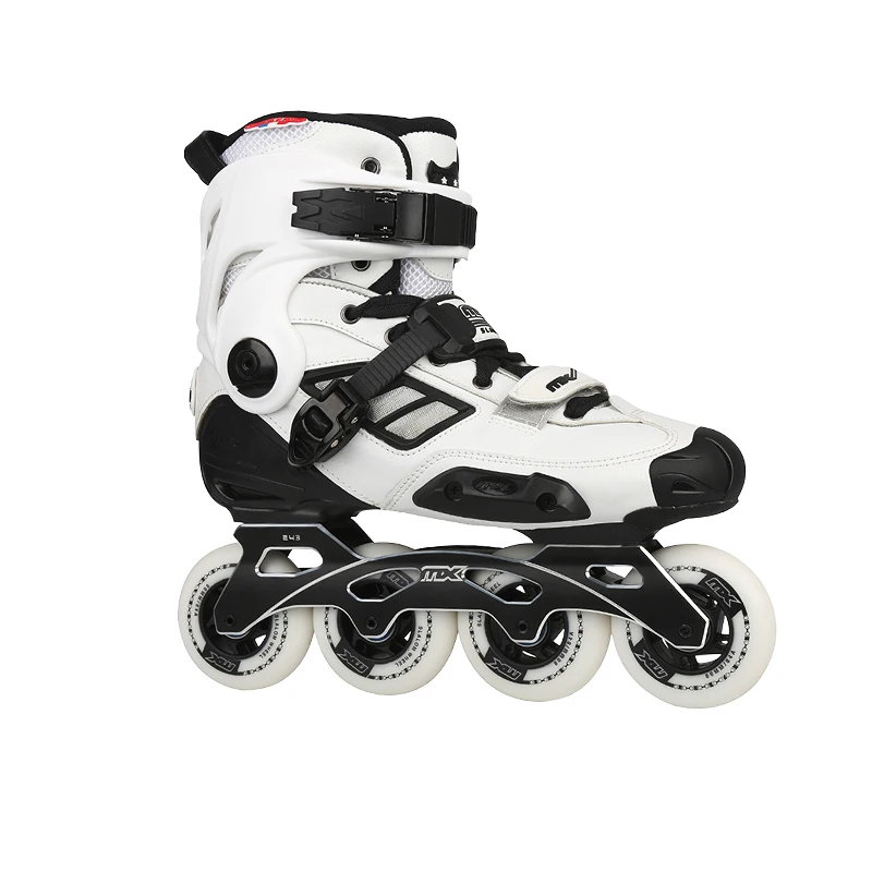 2026  Professional Fitness Speed 4 Wheels Inline Roller Skates Slalom Adjustable Inline Skating Shoes
