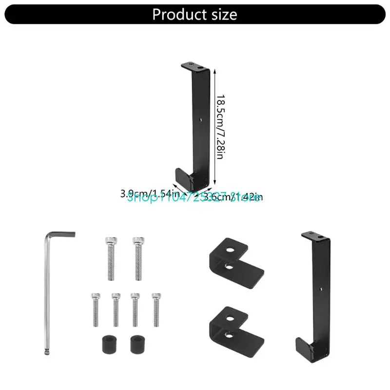 Potente paréntesis acero dulce D8KF para disposición almacenamiento herramientas