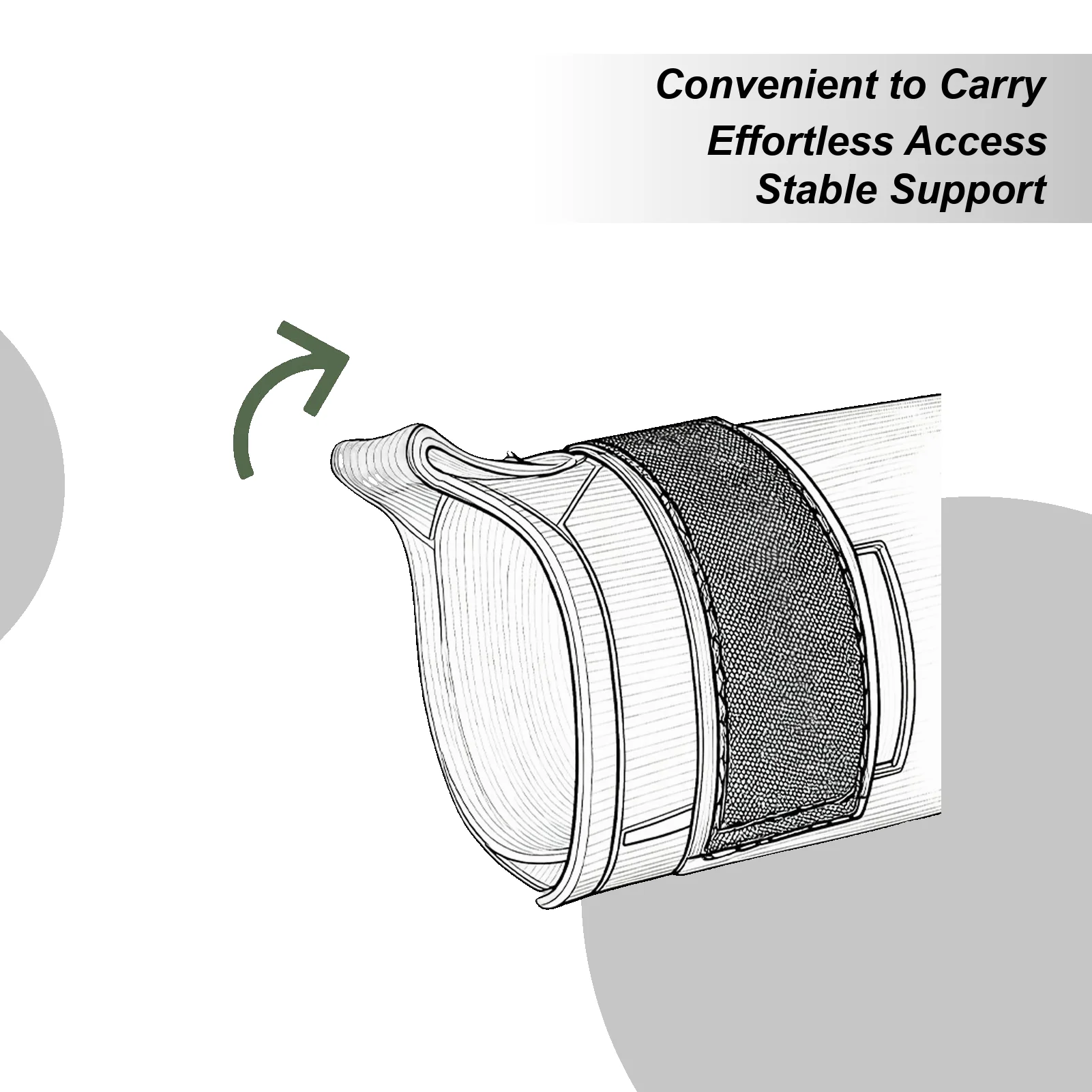 

Кобура для удочки, портативный ремень, вставка, держатель для удочки для морской пресной воды, реки, озера, пруда, отпуск, семейная ночь