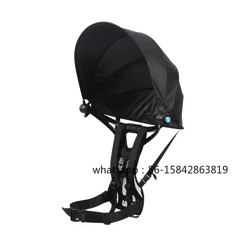 Travel Folding Umbrella  Clear Backpack Umbrella Outdoor Hiking Mountain Backpacking Handheld-Free Beach Umbrellas Gift Ideas