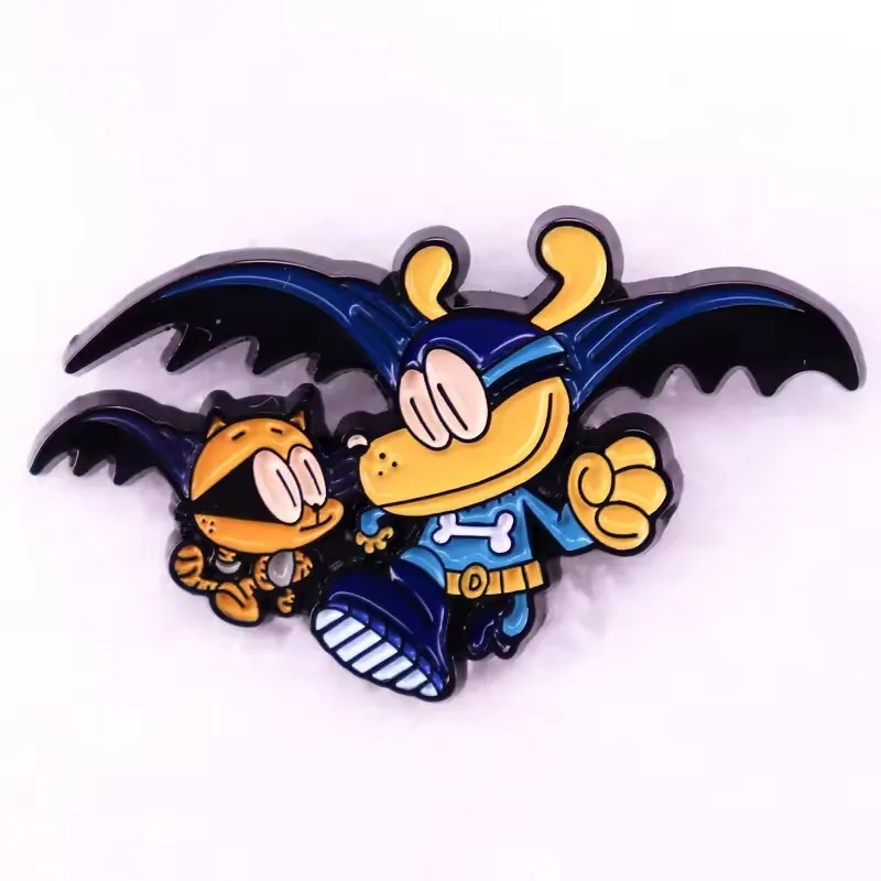 لطيف الكلب بروش الأدب كتب الرسوم المتحركة الكرتون شارة مينا الأزياء والمجوهرات دبوس الهدايا #1