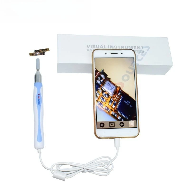 USB HD Ear Camera Otoscope Visual Wax Remover Borescope Earwax Cleaner Phone PC WiFi Rechargeable 6LED Portable Inspection Tool