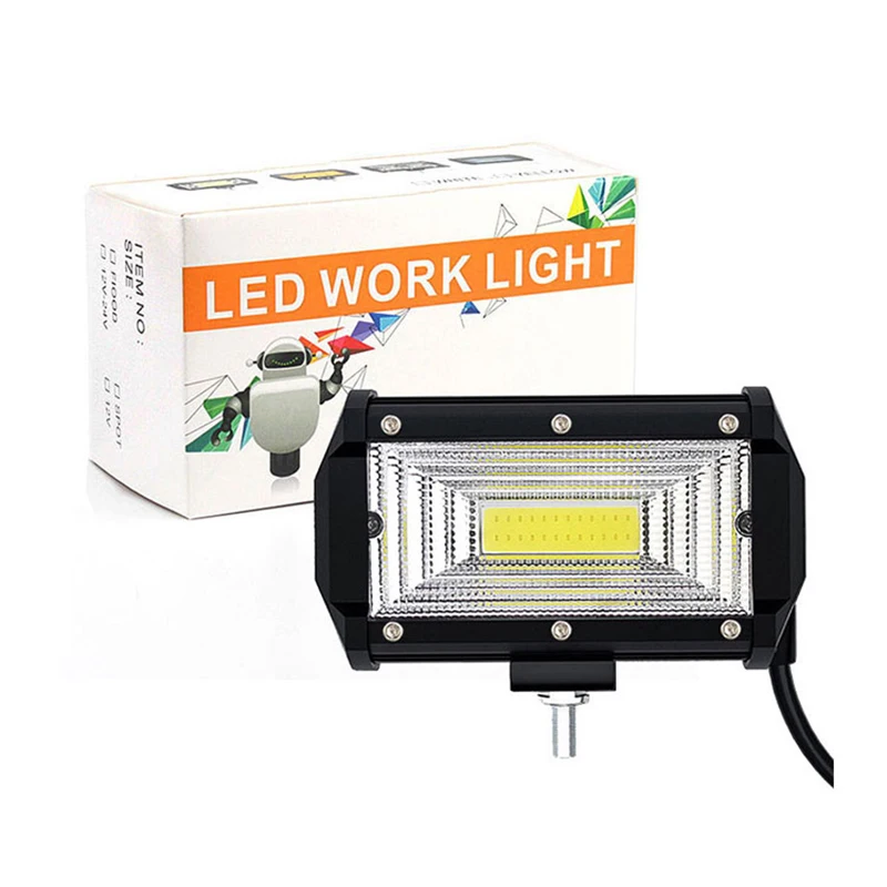 

5 дюймов, 72 Вт, фонарь, Рабочая лампа, фонарь, фонарь, чипы COB для внедорожников