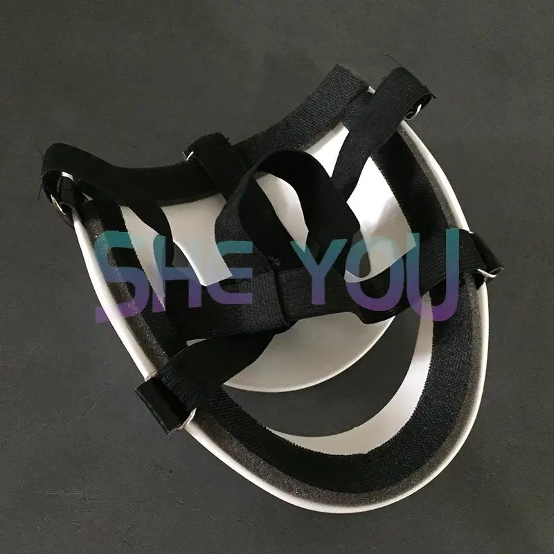 High Rise Invasie Cosplay Masker Tenkuu Shinpan Witte Hars Maskers Japanse Anime Hoogbouw Invasie Cosplay Props Pvc Maskers