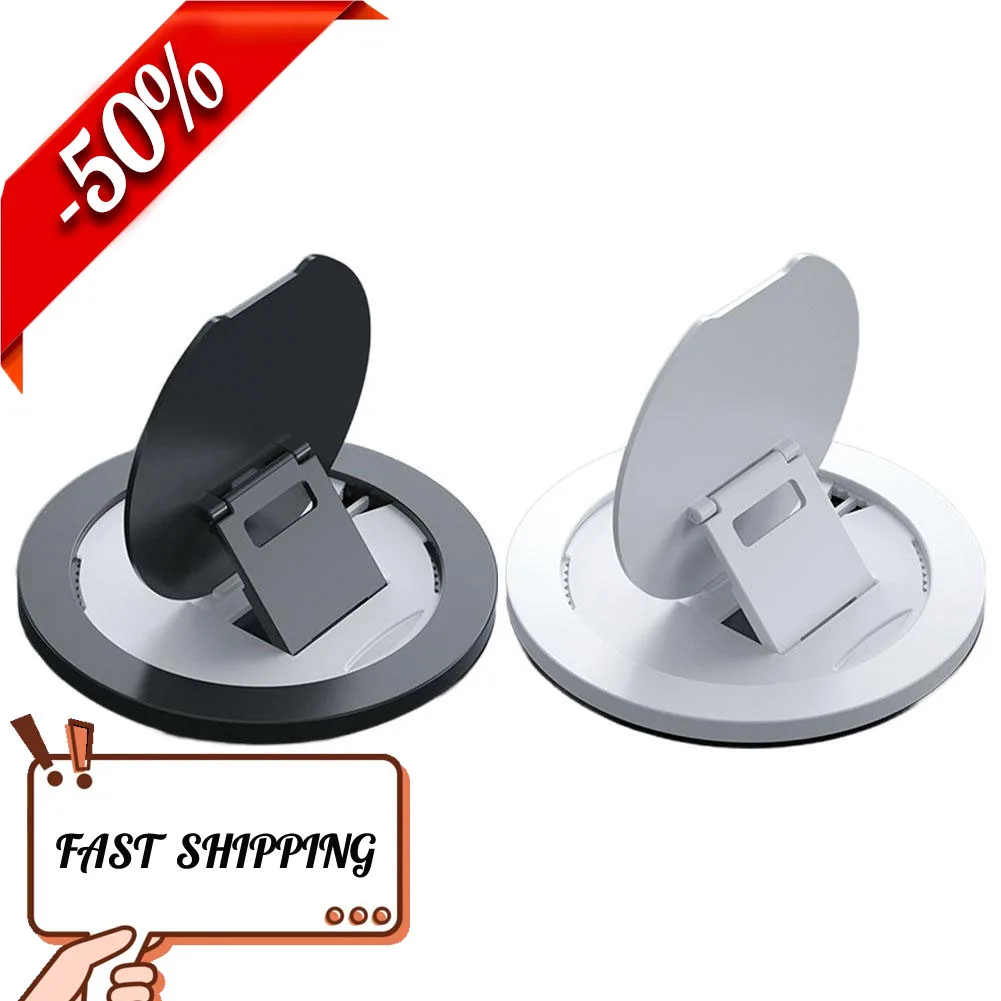 

Складной магнитный держатель для телефона, многофункциональная подставка для телефона 360° ° Регулируемое автомобильное крепление для телефона, тонкое и легкое