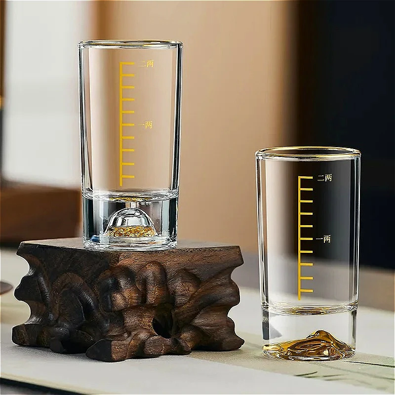 

Наборы из 2 шт. Роскошный коктейльный бокал с кристаллами, золотая фольга, стеклянная чашка, золотой горный бокал для вина, 50 мл/100 мл, высококачественная чашка для духов