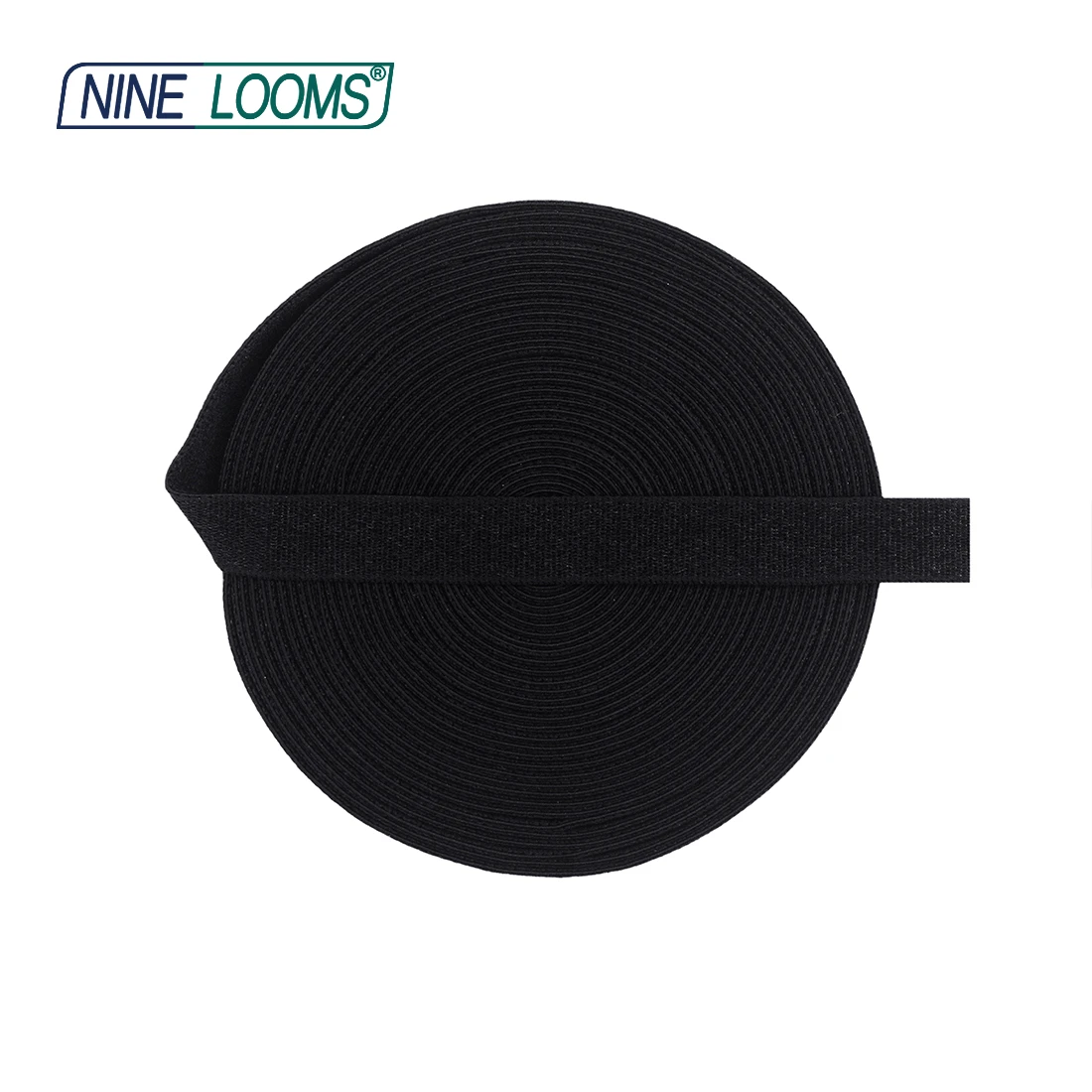 NINE LOOMS Nylon Bra Strap Elastic Bands 1/2