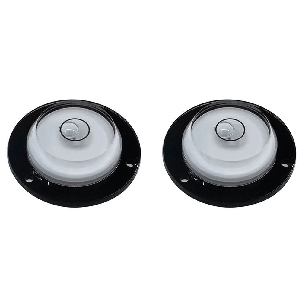 2 pcs Circular Level Bubbles Excellent Leveling Tools for a Wide Range of Applications Made from for acrylic Material