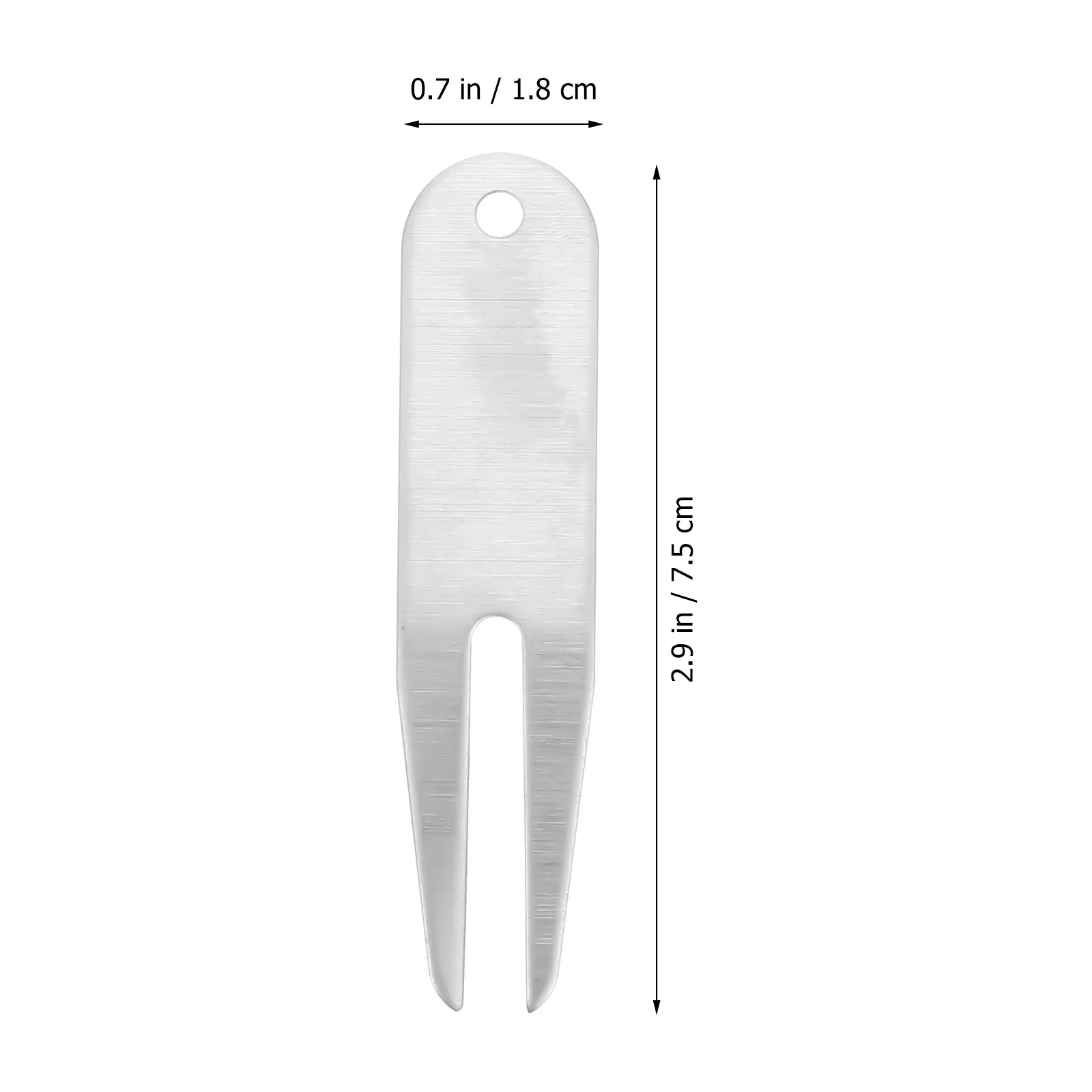 

3Pcs Stainless Steel Golfing Divot Forks Durable Lawn Repair Golf Accessories Pitch Markers Set Golfing Divot Tools