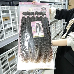 Snowdrop Synthetic Hair Bundles Natural Curly Organic Hair Extensions Curly Bundles Organic Protein Bio Fiber