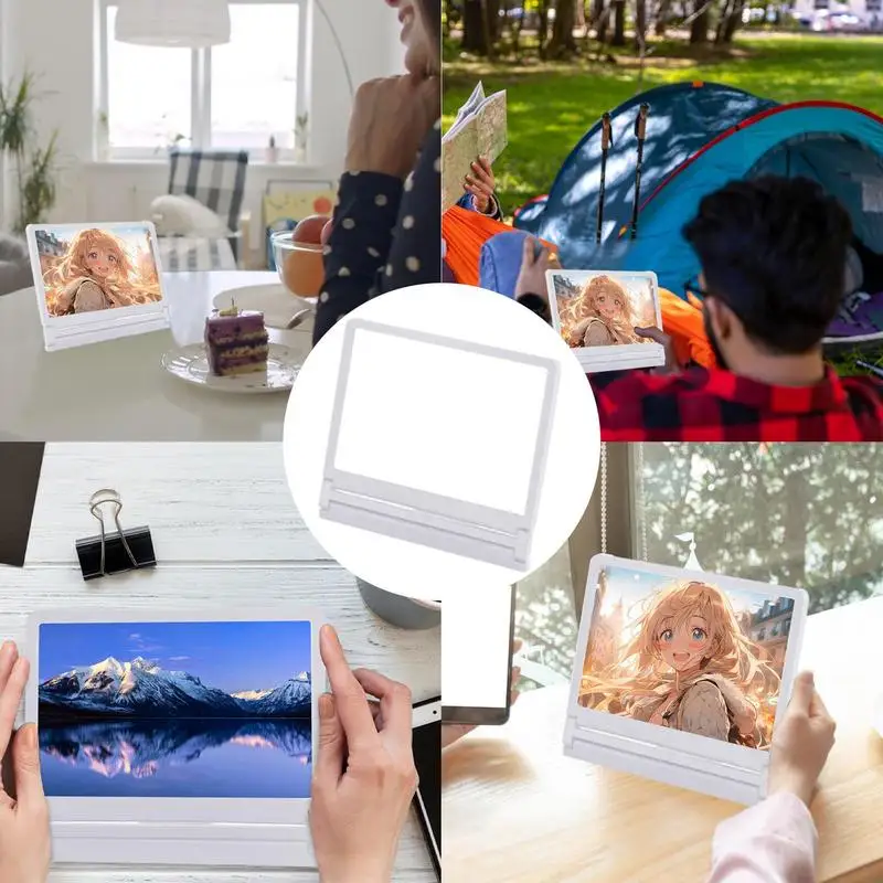 Phone Screen Magnifier Thin Foldable Phone Screen Magnifier HD Mobile Video Movie Amplifier Projector Portable Game Enlarger