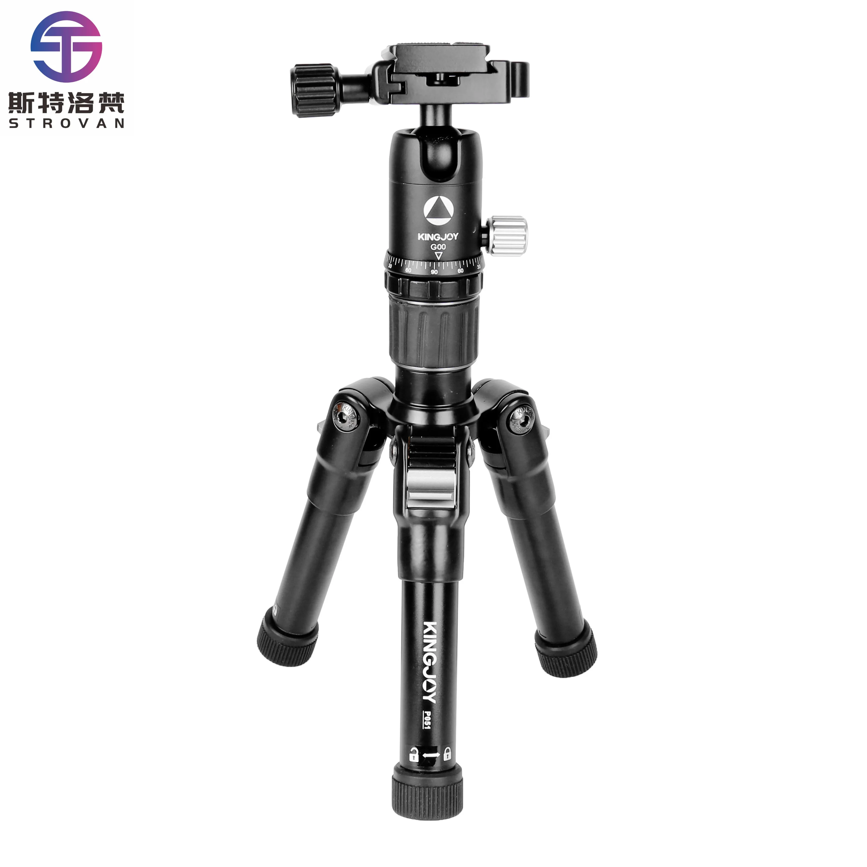 

P051 Tripod Universal Aluminum Smartphone Stand Tripod Stable Stabilizer Mount for Short Video Live Streaming