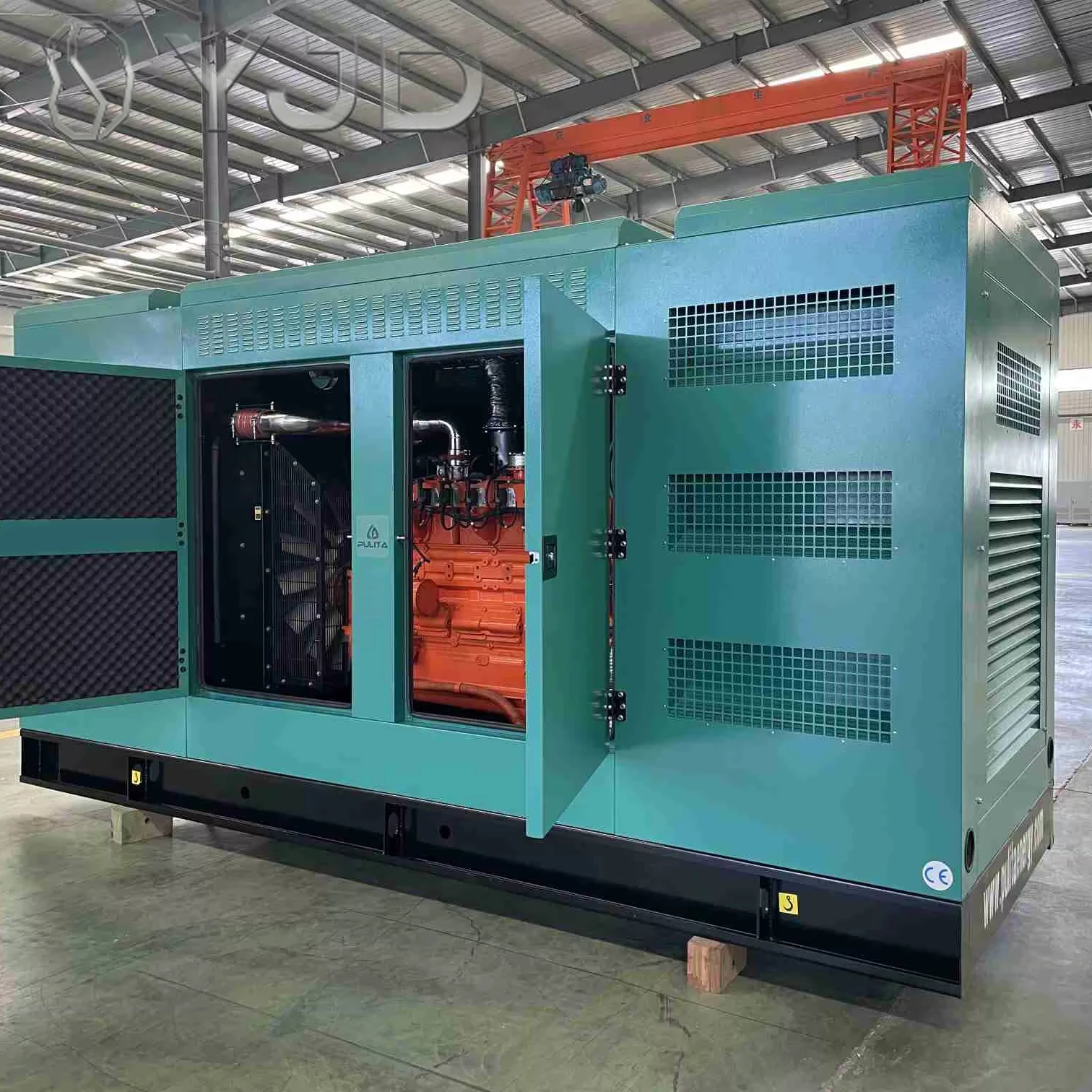 Factory/hospital/ Really Estate Building Standby Power 1mw 60hz Cng Generator