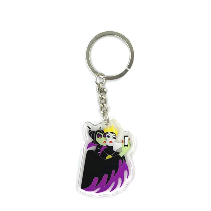 Maleficent Lovely key chain animal key chain women's bag pendant acrylic key chain Charm Key Chain Jewelry Gift