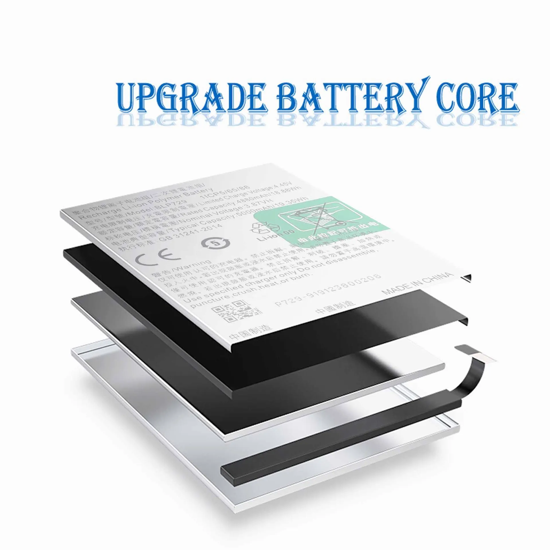BLP729 High Quality Replacement Battery For OPPO Realme 5pro Realme 5 C3 5i C11 5S C21 BLP-729 Large Capacity Batteries