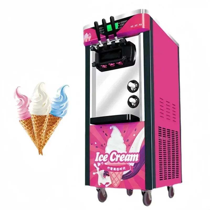 

Ice Cream Machine Professional Ice Cream Maker Manufacturer Soft Serve Ice Cream Machine