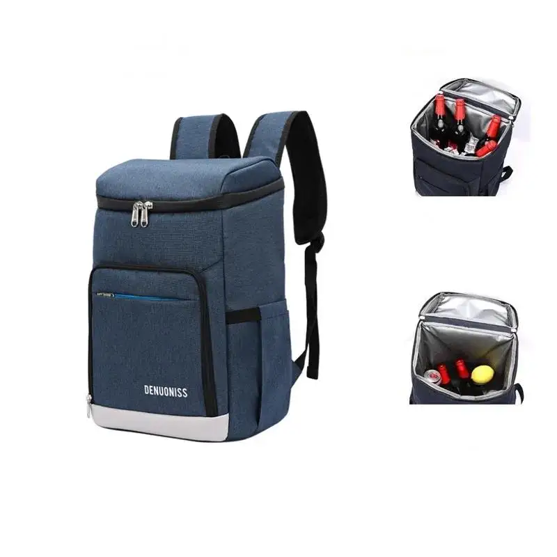 Suitable Picnic Cooler Backpack Thicken Outdoor Waterproof Large Thermal Bag Refrigerator Fresh Keeping Thermal Insulated Bag
