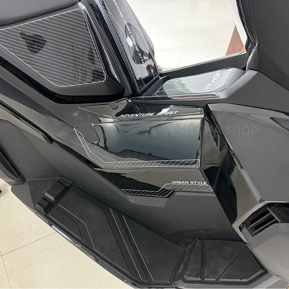 Para adv 350 acessórios adv350 2025 adesivos motocicleta 3d adesivo kit de proteção porta lateral