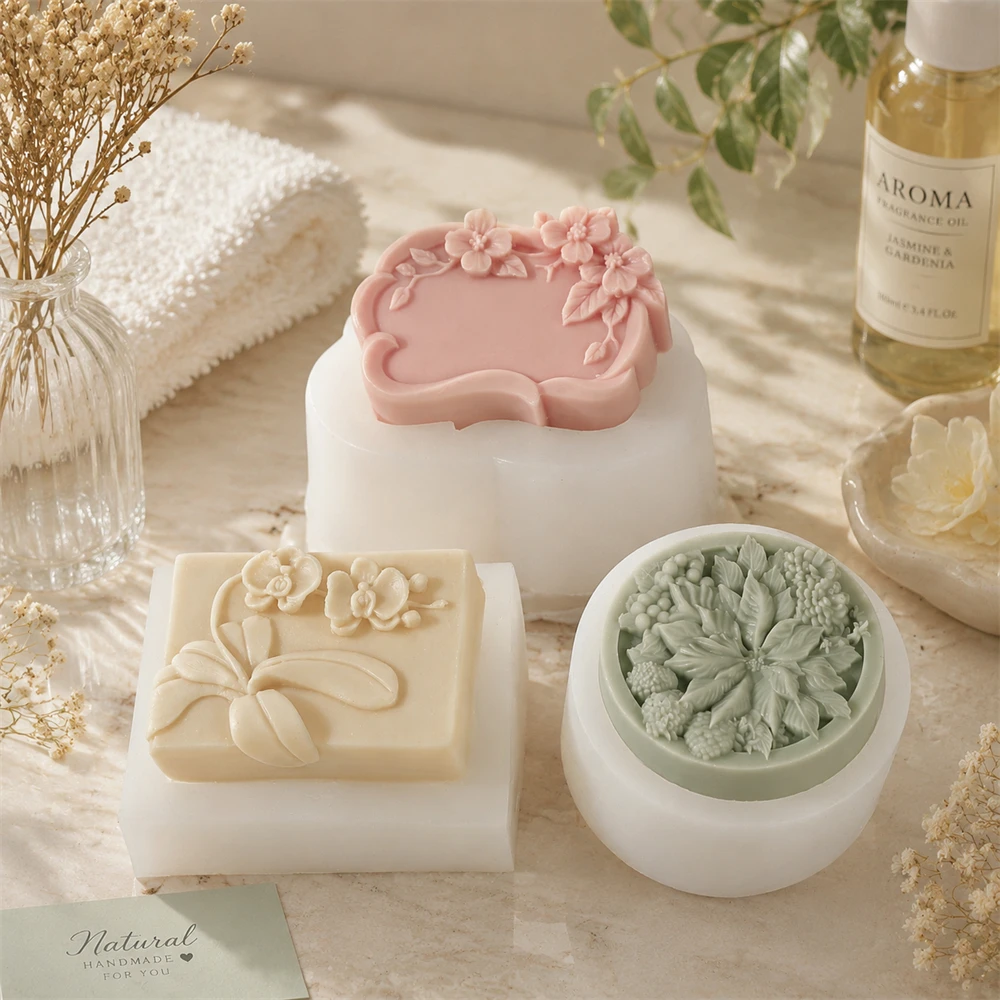 Flower Silicone Soap Mold Luxu - огляд і ціна Resin Art Design
