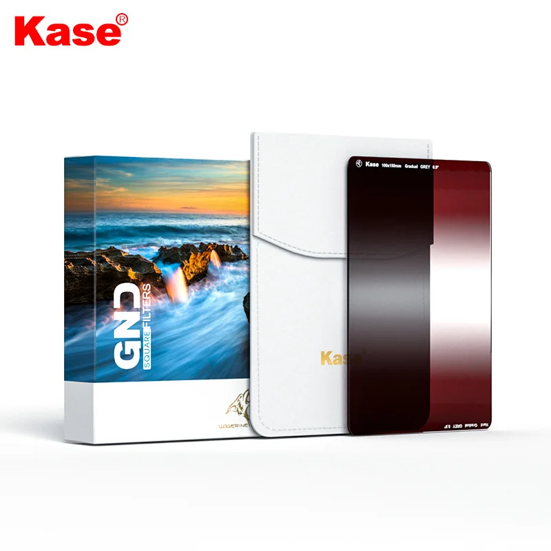 

Kase Wolverine Double Graduated Neutral Density GND0.9 Filter - 100x150mm Soft + Hard ＆ Medium + Reverse
