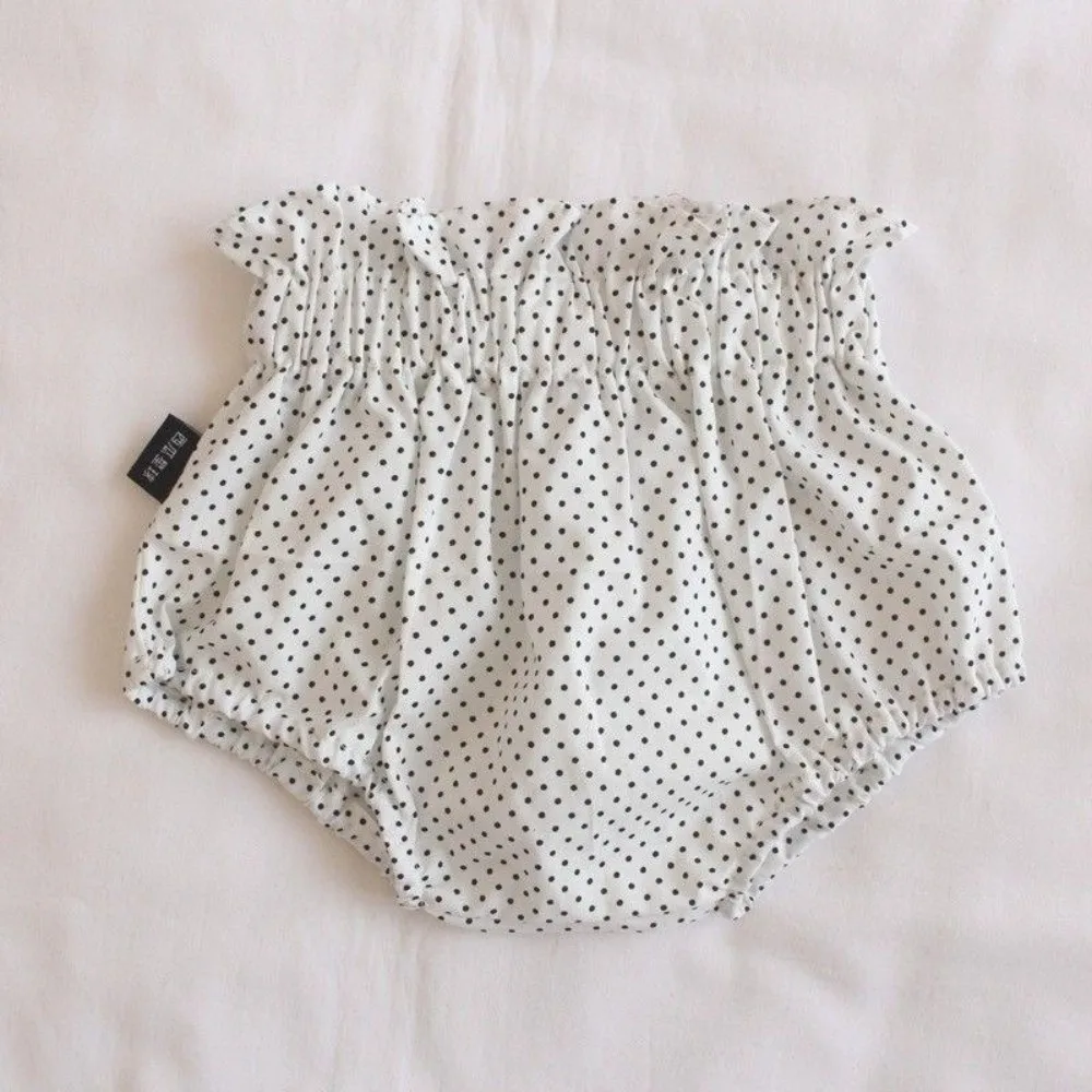 High Quality Cotton Toddler Shorts Breathable Elastics Waist Girl Shorts Loose Fit Floral Print Infant Triangle Pants Clothes