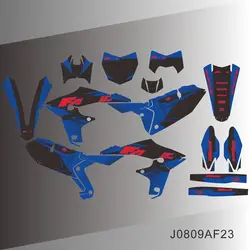 for Fantic XEF 250 XEF 450 XEF250 XEF450 2021 2022 Full Graphics Decals Stickers Motorcycle Background
