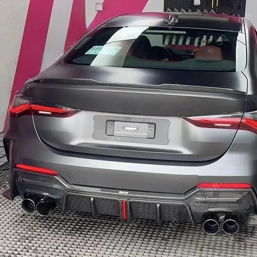 Rear Spoiler Bodykits Rear Trunk Tail Wing for BMW 4 Series G22 420i 430i 420d 430d M440i M440d 2020-2024 Accessories M4 Style - view 3