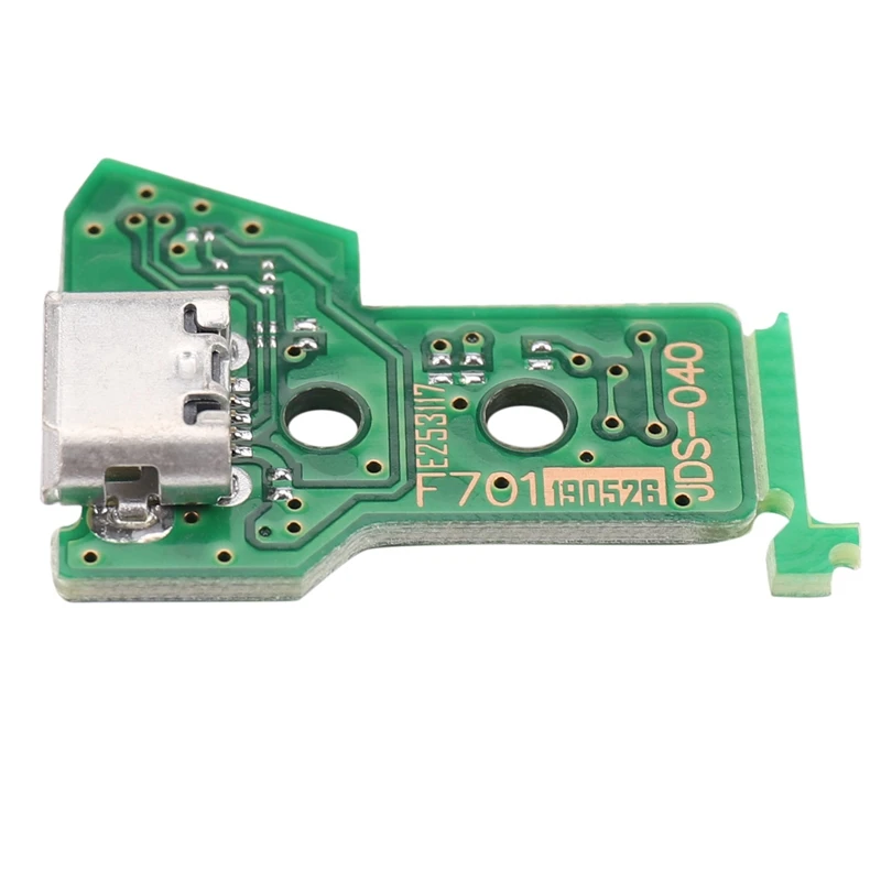 Y44A 2X JDS-040 Micro-USB Charging Socket Circuit Board 12-Pin Cable Port for PS4 Controller