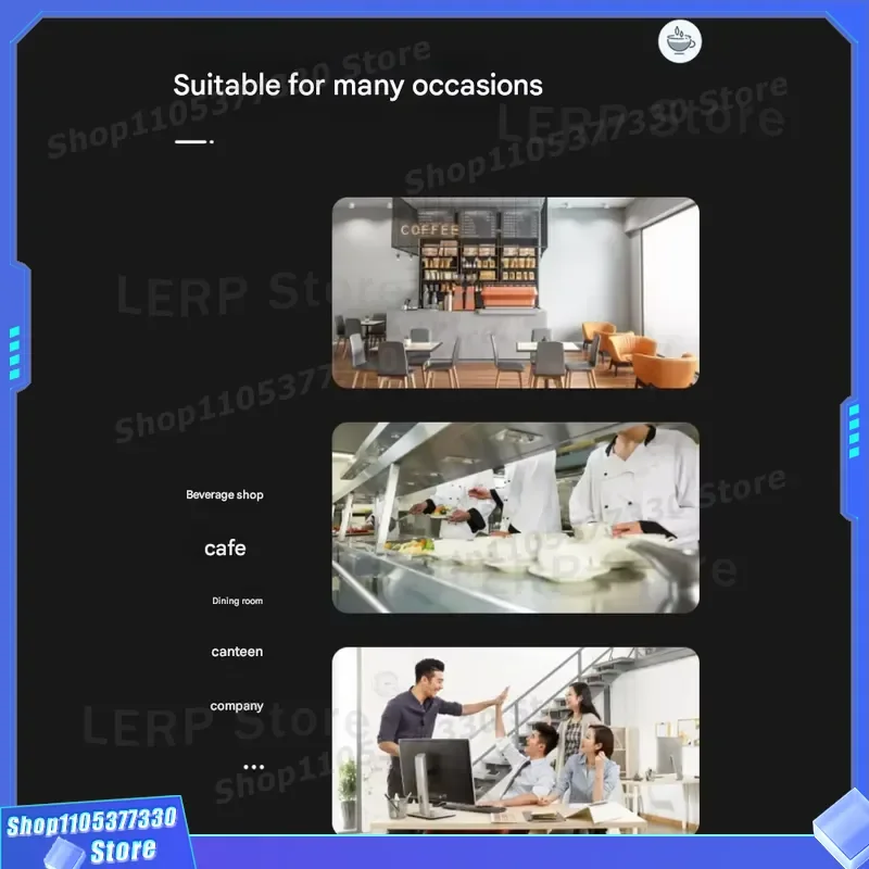 Commercial Automatic Milk Tea Making Machine Intelligent Coffee Shop Equipment for Bubble Tea Store High Efficiency Brewing