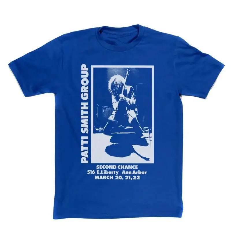 Patti Smith Group Live In Concert Second Chance T Shirt Full Size S 5Xl