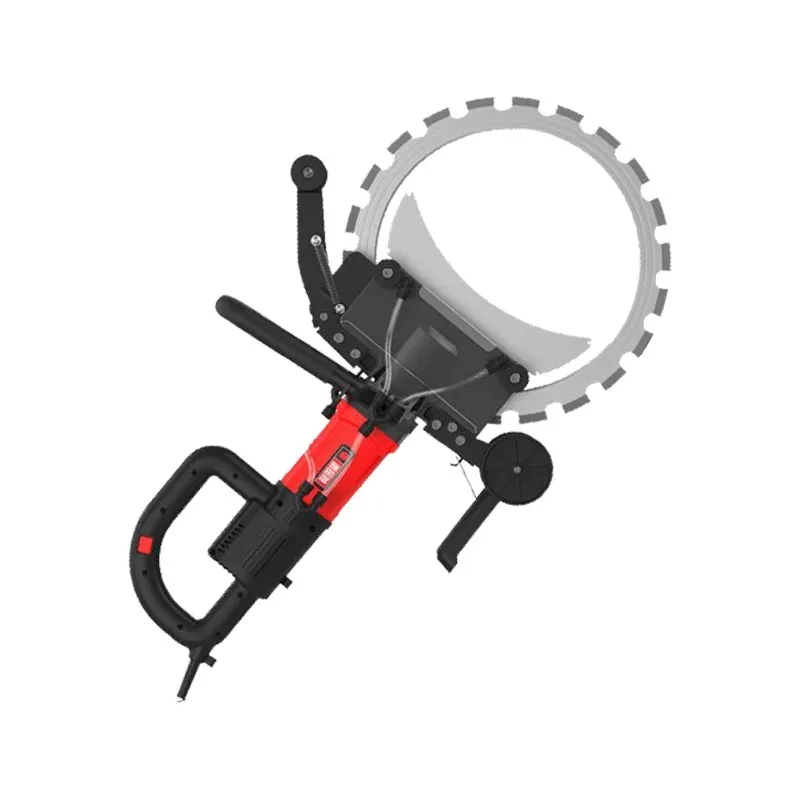 High Power 6000W Concrete Cutter - 40cm Cutting Depth, Dust-Free, Ideal for Professional Construction and Renovation