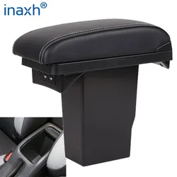 For Peugeot 2008 Armrest box Retrofit parts Interior details Center Storage box car accessories special Car Armrest Arm USB