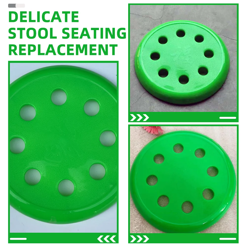 Stools Round Panel Replacement Seat Canteen Plastic Chair Accessories Component Bar Supply