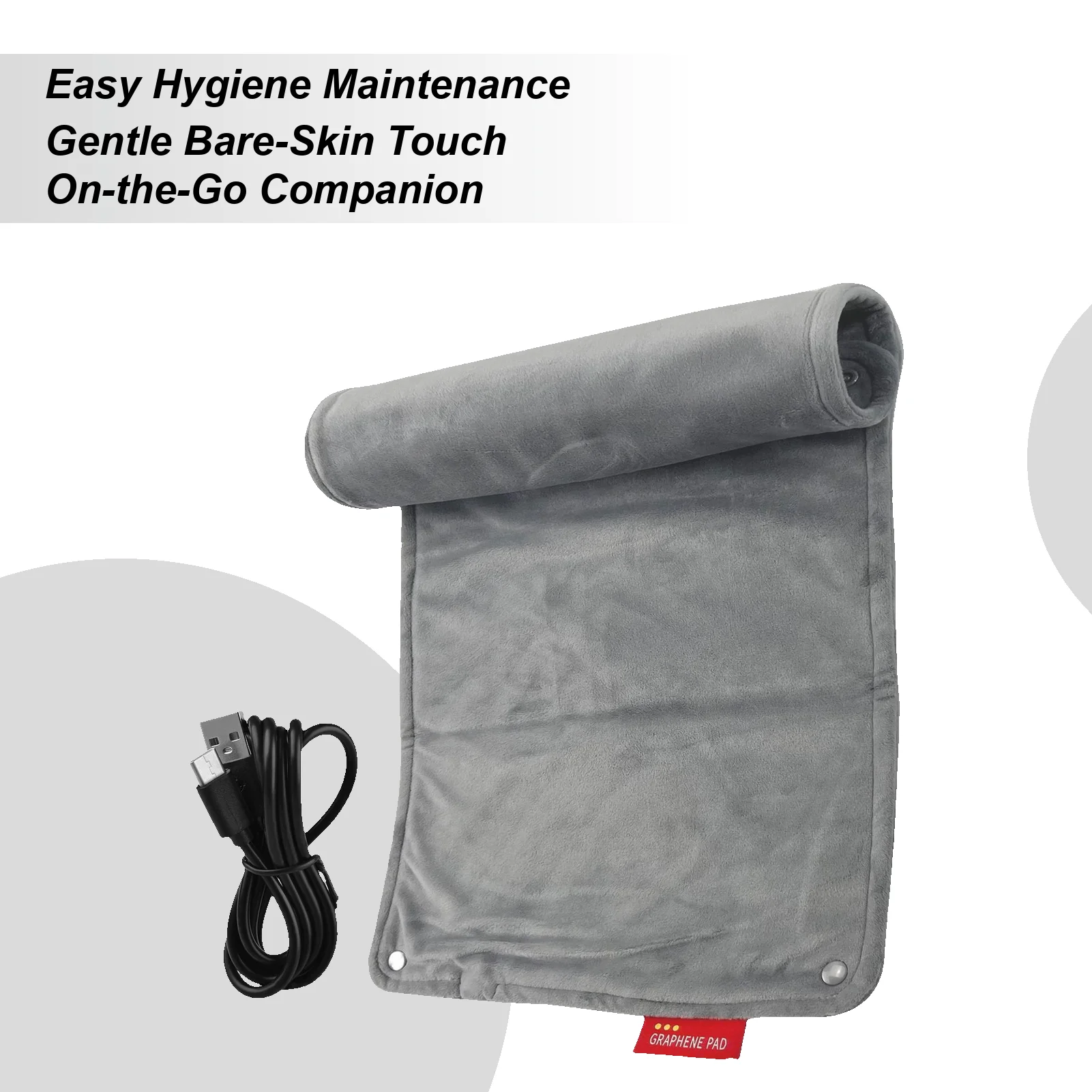 

Электрическая грелка Электрический обогреватель плеч USB-зарядка с подогревом автомобильного сиденья для шеи, спины, ноги, колена, живота, спазмы, кровать