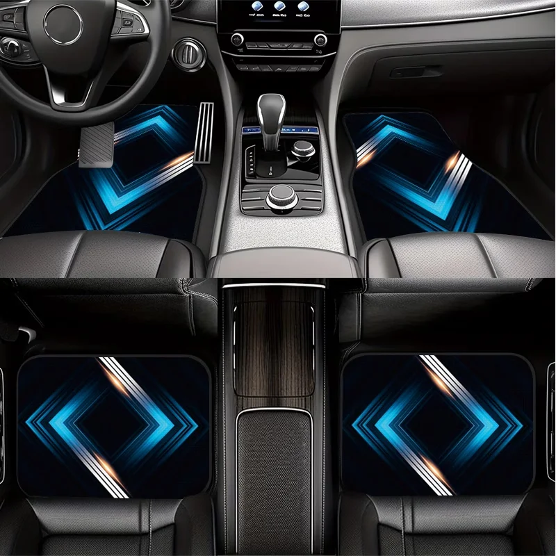 Tech Lighting Accessories - 4 Pezzi di Tappetini per Auto