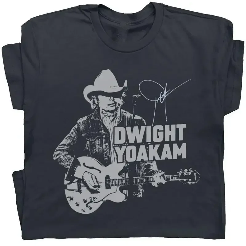 Vintage Dwight Yoakam Music Tour Cotton Black All Size T Shirt In507