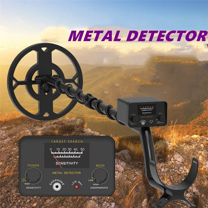 

Metal Detector Gold Detector Depth Metal Detectors For Adults, With Strong Anti-Interference, Detection GT-200