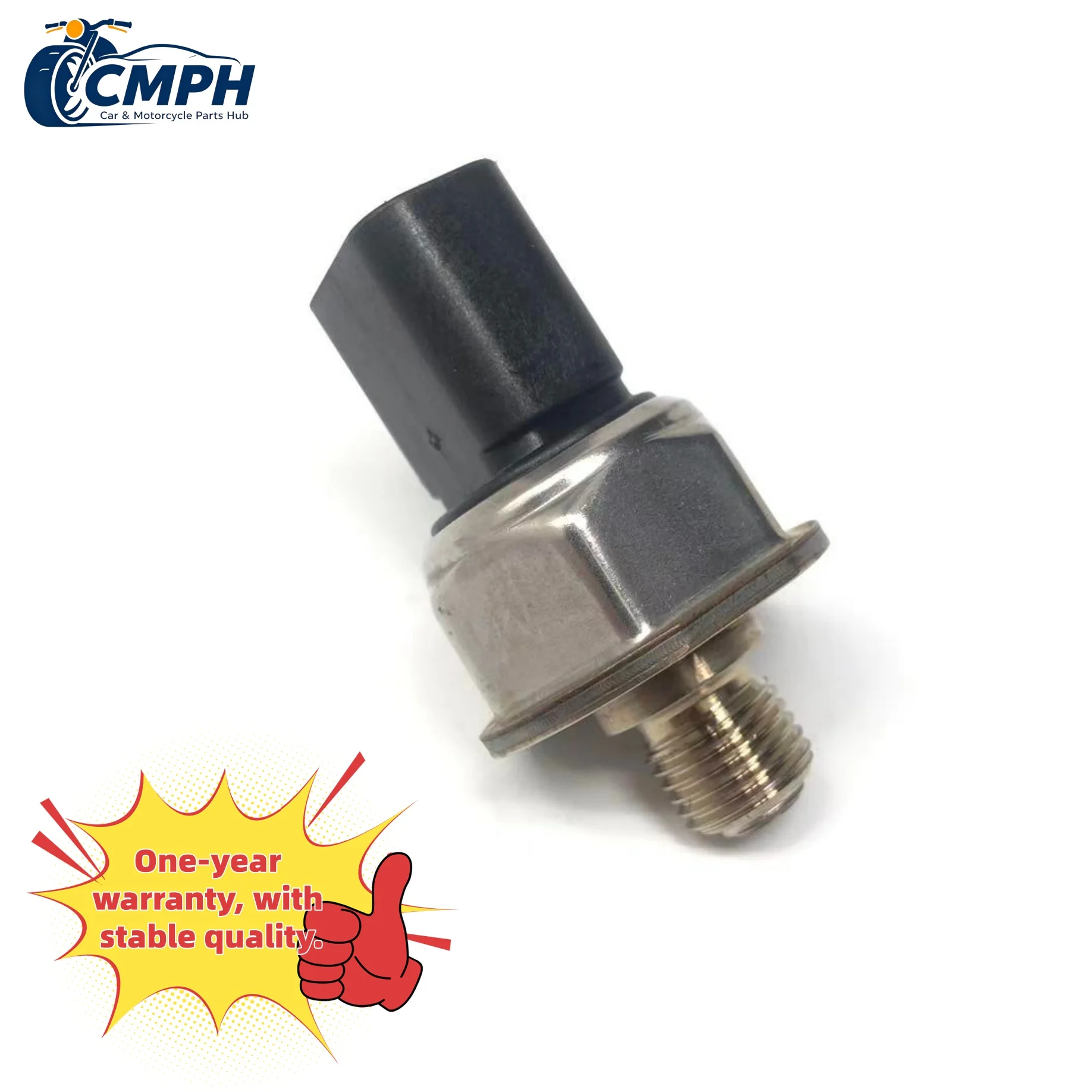 Heavy Duty Machinery Common Rail Pressure Sensor 10000-48495 Durable Engine Pressure Detection Replacement Spare Parts
